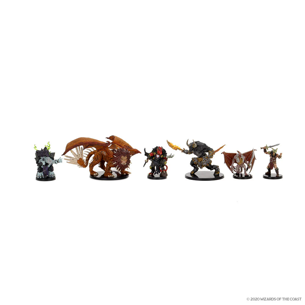 D&D Icons of the Realms Figure Pack: Descent into Avernus: Arkhan the Cruel and The Dark Order - Image 17